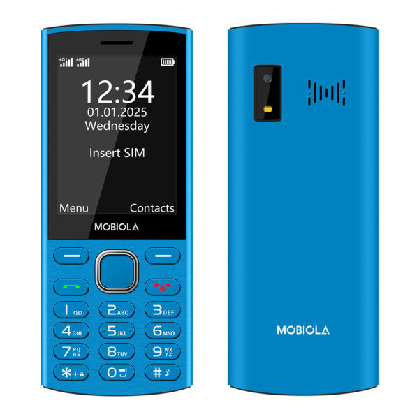 telefon gsm mobiola mb4280 4g niebieski telefon klasyczny dla seniora