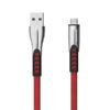 somostel kabel usb - microusb 2.4a 20w 1m quick charge qc3.0 czerwony powerline sms-bw02