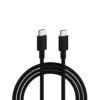 philips kabel typ-c do typ-c czarny 1,2m 4ft dlc3104c/00