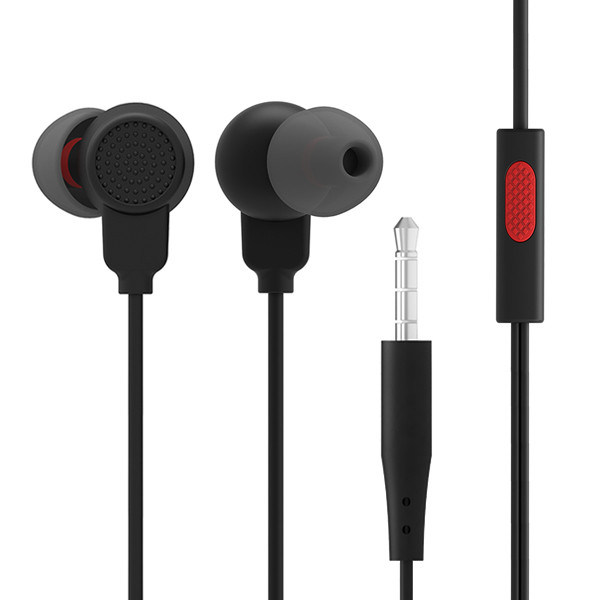 somostel słuchawki przewodowe douszne cj11 jack 3,5mm czarny sms-cj11
