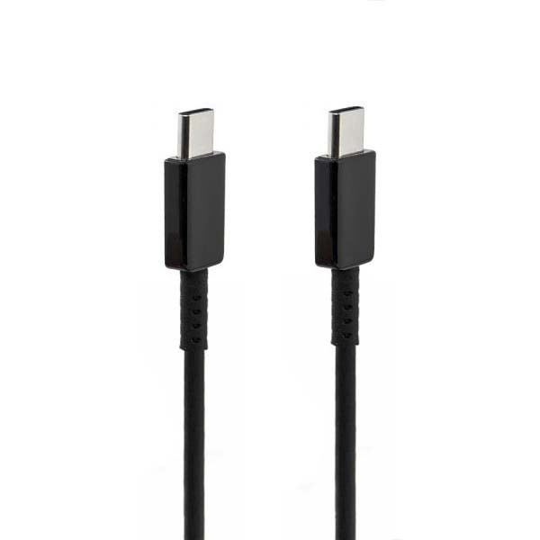 economy kabel usb pd typ-c do typ-c 5a 100w 1m czarny usb3.0