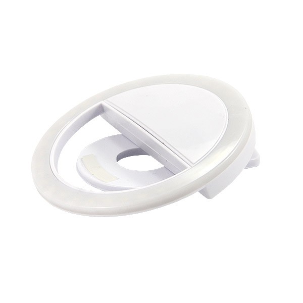 lampa led do selfie biała ring