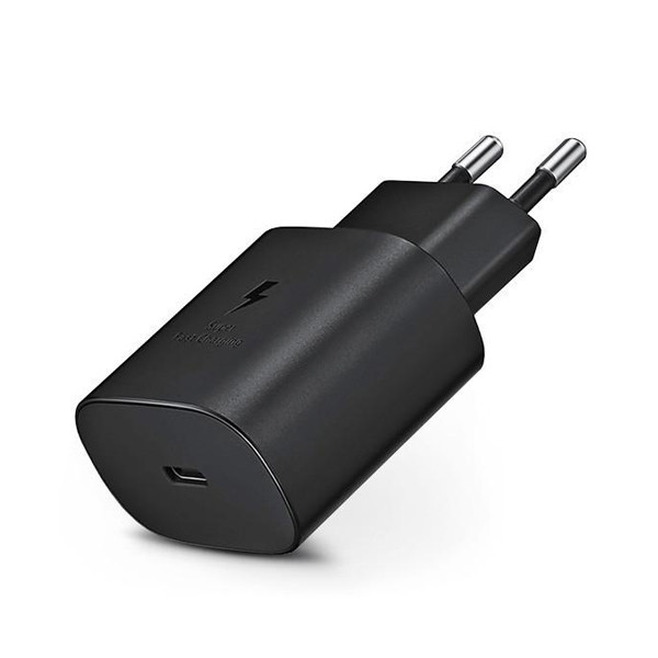 samsung ładowarka sieciowa typ-c 25w 3a czarny ep-ta800 + kabel typ-c - typ-c
