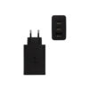 litte ładowarka sieciowa pd 2xusb-c 1xusb ep-t6530 65w czarny + kabel usb pd typ-c - typ-c 3a 60w czarny