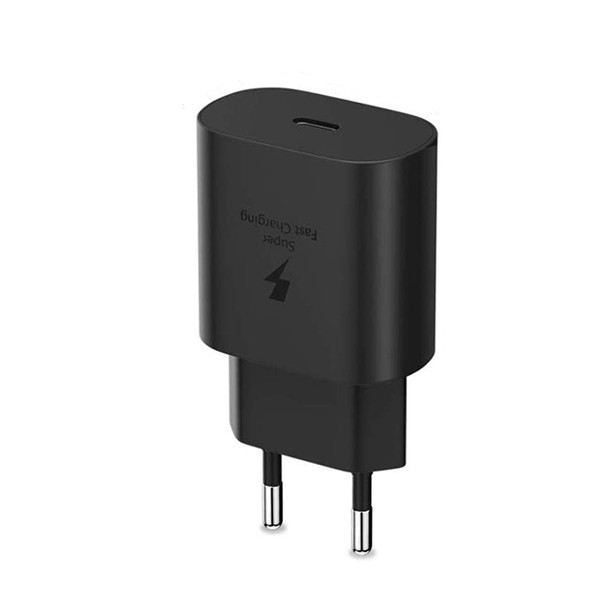 economy ładowarka sieciowa typ-c pd czarna ta800 3a 25w + kabel usb typ-c do typ-c pd dc03