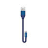 nafumi kabel usb micro 5a niebieski 5000mah quick charger qc 3.0 30cm nfm-a30
