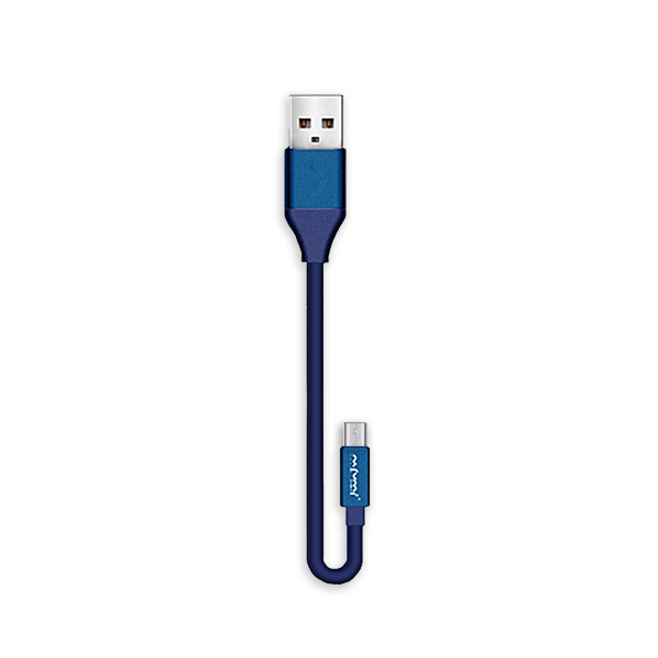 nafumi kabel usb micro 5a niebieski 5000mah quick charger qc 3.0 30cm nfm-a30