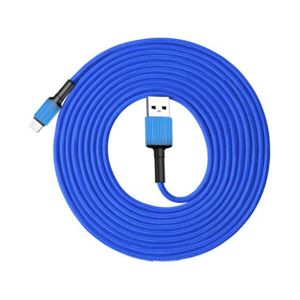 somostel kabel usb - lightning 3.6a 30w 1m quick charge qc3.0 niebieski powerline sms-bw06