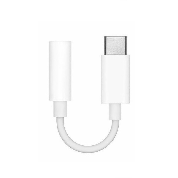 apple adapter typ-c do mini jack 3,5mm przejściówka biały iphone box