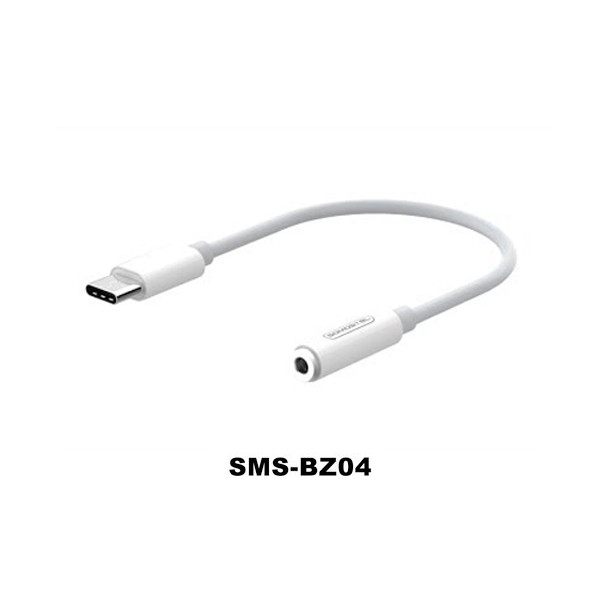 somostel adapter hf usb typ c - usb typ c biały sms-bz04