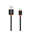 somostel kabel usb micro 2a somostel czarny 2000mah quick charger 1m powerline sms-bp03