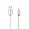 somostel kabel usb - microusb 2a 18w 1m quick charge qc3.0 biały sms-bp-3