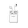 somostel słuchawki bluetooth douszne tws + ładowanie bezprzewodowe bt 5.0 biały stero sms-i330