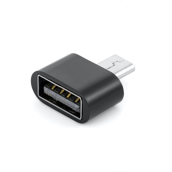 economy adapter host otg micro usb czarny