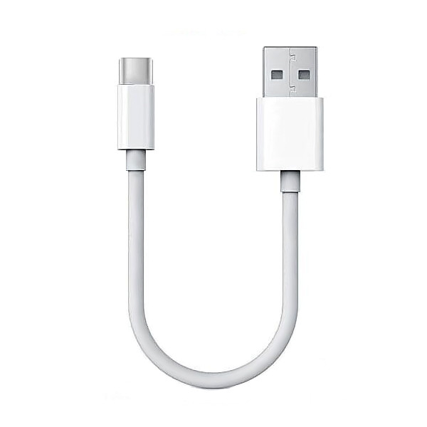 economy kabel usb typ-c 5a biały 30cm