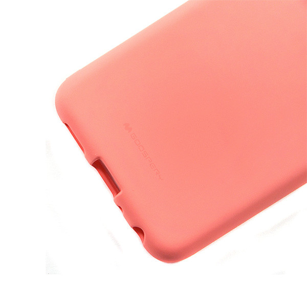mercury soft feeling iphone 12 pro max różowy etui nakładka back cover case jelly 6,7 cala