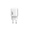 somostel ładowarka sieciowa usb + kabel usb - typ-c 2.1a 10w 1m biały sms-a52