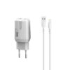 somostel ładowarka sieciowa 2xusb + kabel usb - lightning 2.4a 1m biały sms-a139