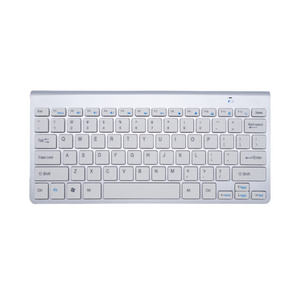 ecobox klawiatura + mysz optyczna bezprzewodowa srebrna imac mini