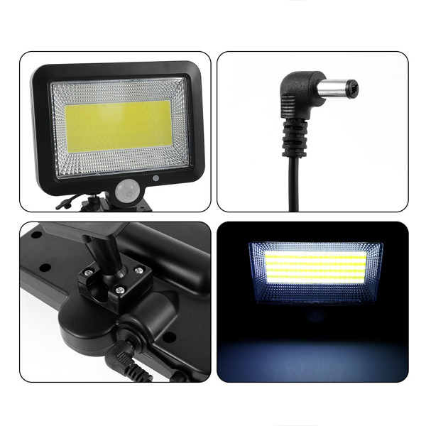 lampa solarna z czujnikiem ruchu zmierzchu 100 led