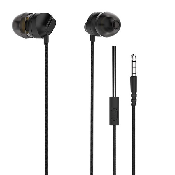 somostel słuchawki przewodowe douszne cs04 jack 3,5mm czarny sms-cs04