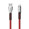 ecobox kabel usb typ-c 2.4a czerwony quick charger qc 3.0 1m bw02