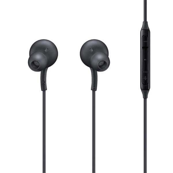 słuchawki douszne przewodowe samsung eo-ic100 zestaw słuchawkowy typ-c czarne gh59-15252acy