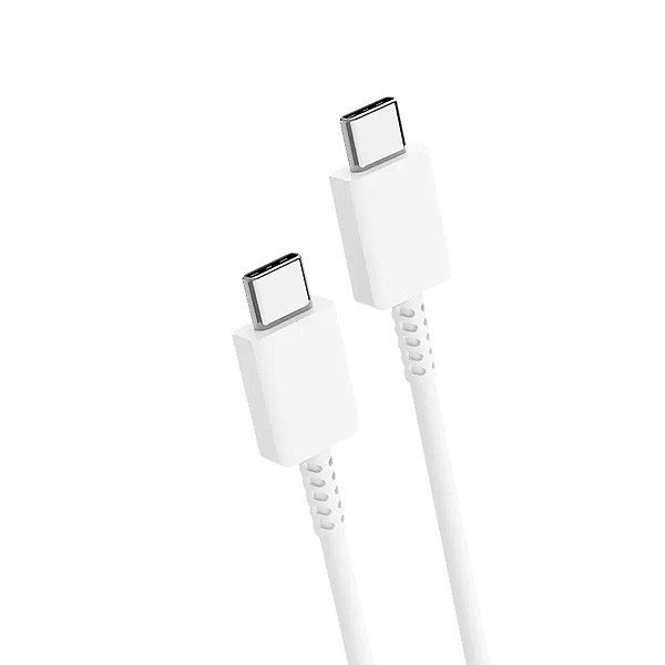 kabel usb typ-c do typ-c pd usb-c 3,6a denmen biały 1m d20c 100w