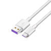 economy kabel usb do typ-c 5a 100w 2m biały usb3.0