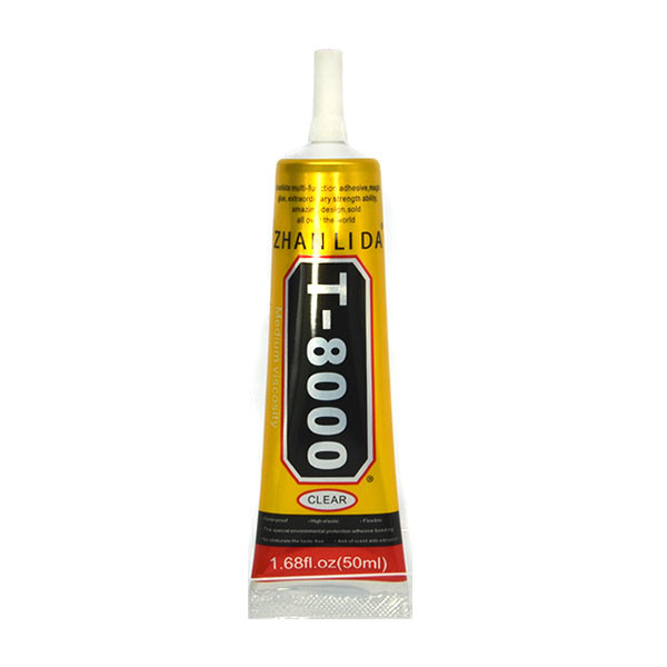 klej syntetyczny t-8000 wyświetlacz lcd ramka dotyk 50ml montażowy zhanlida t8000