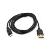 economy kabel usb micro 2a czarny 1,5m qc3.0