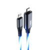 somostel kabel typ-c - lightning 3.1a 20w 1m quick charge qc3.0 niebieski sms-by02