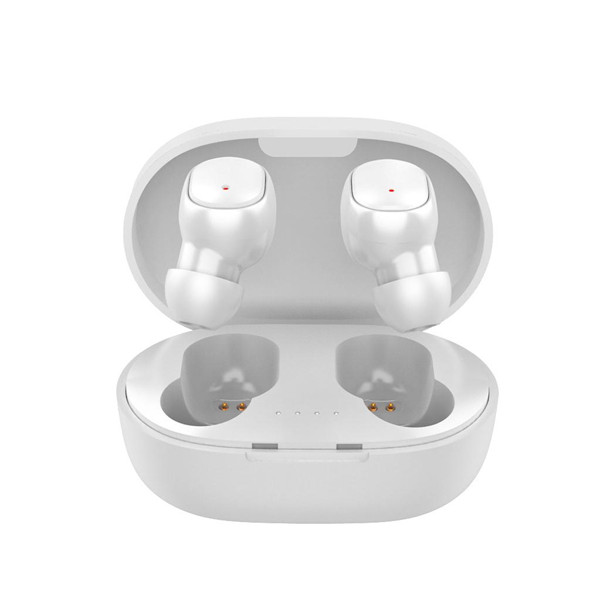 somostel słuchawki bluetooth douszne tws bt 5.0 biały stero sms-j13