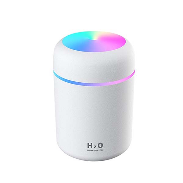 dyfuzor zapachowy - nawilżacz ultradzwiękowy led white h2o