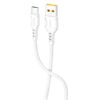 denmen kabel usb typ-c biały 2.4a 1m dc05