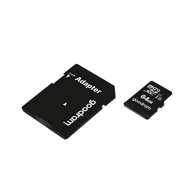karta pamięci goodram 64gb + adapter class 10 uhs-i m1aa0640r12