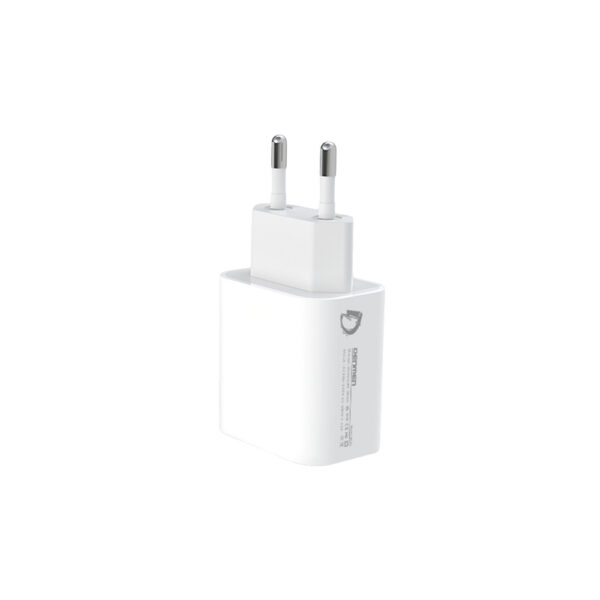 denmen ładowarka sieciowa dc05 2xusb 2.4a 12w biały dc05