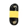economy kabel usb micro czarny końcówka 8mm 2a 80cm