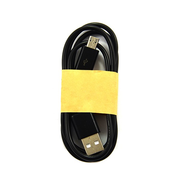 economy kabel usb micro czarny końcówka 8mm 2a 80cm