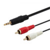 economy kabel stereo 1,5m chinch rca do jack 3,5 cala
