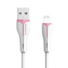 somostel kabel usb - lightning 2.4a 30w 1m quick charge qc3.0 biały powerline sms-bp08
