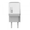 somostel ładowarka sieciowa typ-c + kabel typ-c - typ-c 20w 1m power delivery pd biały sms-q22