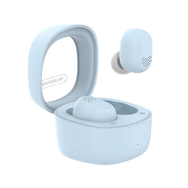 somostel słuchawki bluetooth douszne tws bt 5.0 niebieski stero sms-i660