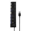 ecobox hub usb 7 portowy aktywny hub wł/wył