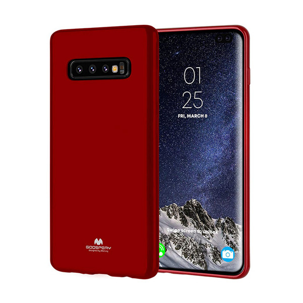 mercury jelly samsung a14 5g czerwony goospery etui nakładka case jelly