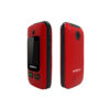 mobiola telefon dla seniora mb610 2g czerwony z klapką
