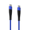 redx kabel usb pd typ-c do typ-c 3a niebieski oplot wzmacniany 2m