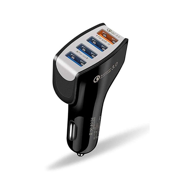 ecobox ładowarka samochodowa 4xusb 7a czarna