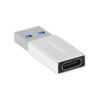 denmen adapter otg usb - typ-c srebrny du13