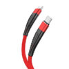 redx kabel usb pd typ-c qc 3.0 3a czerwony 1m wzmacniany redx nylon